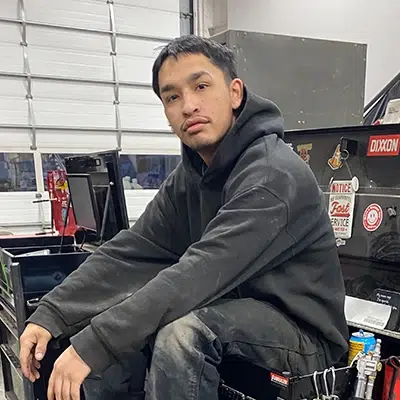 Our team in Kodiak, AK at Midtown Auto Repair Services. A picture of Elijah Gonzales